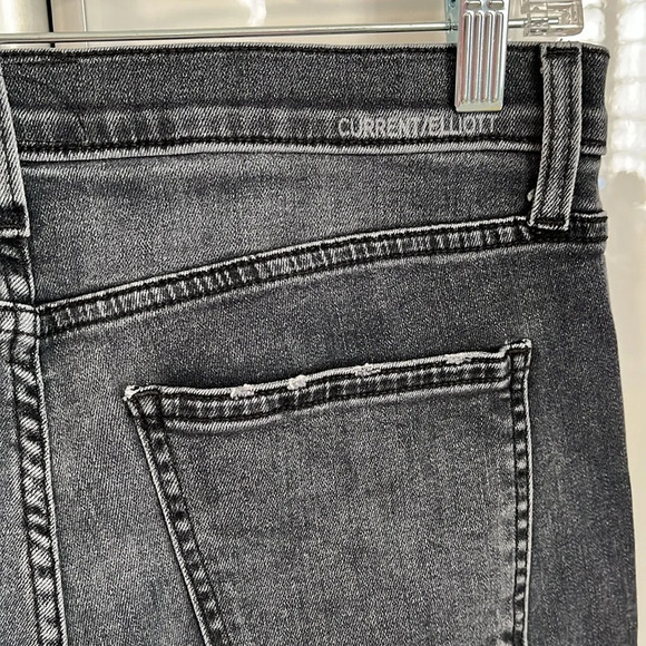 CURRENT ELLIOT High Waist Stiletto Jeans, Size 30 - Picture 11 of 15